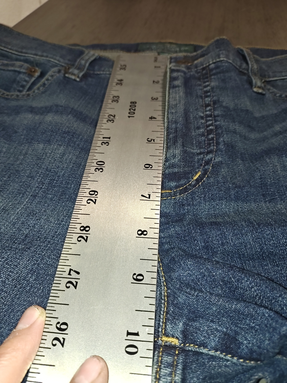 Lauren Ralph Lauren Corp Woman's,Medium Wash,Bootcut,Size 12 - Picture 5 of 13